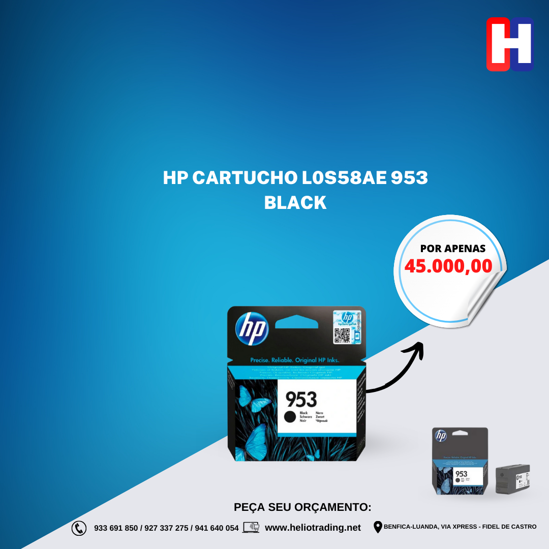 HP CARTUCHO L0S58AE 953 BLACK