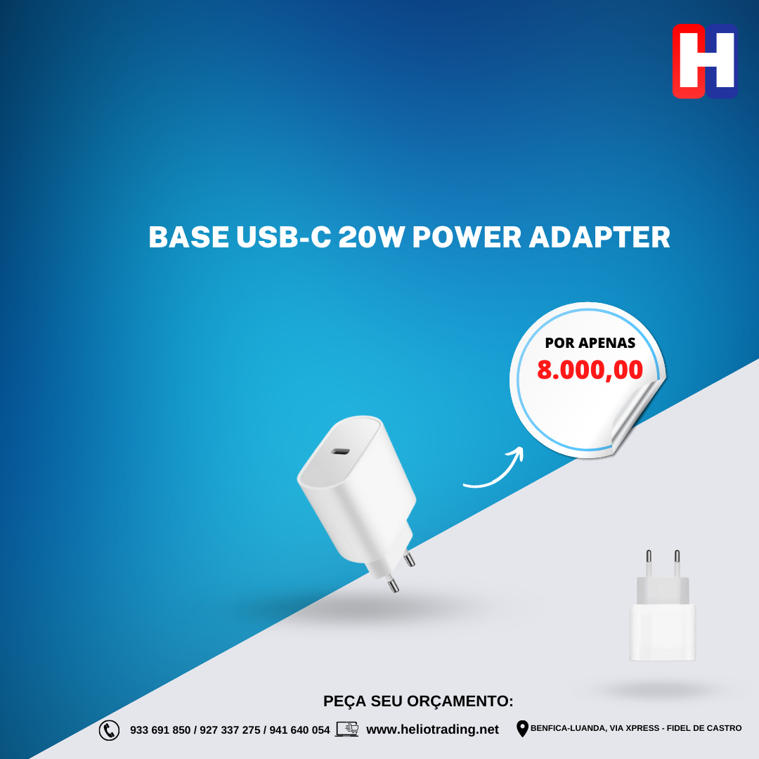 BASE USB-C 20W POWER ADAPTER