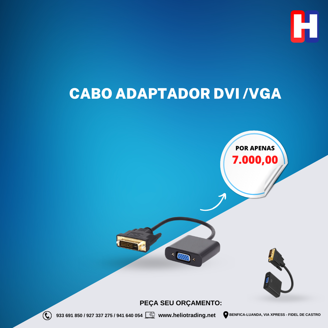 CABO ADAPTADOR DVI /VGA