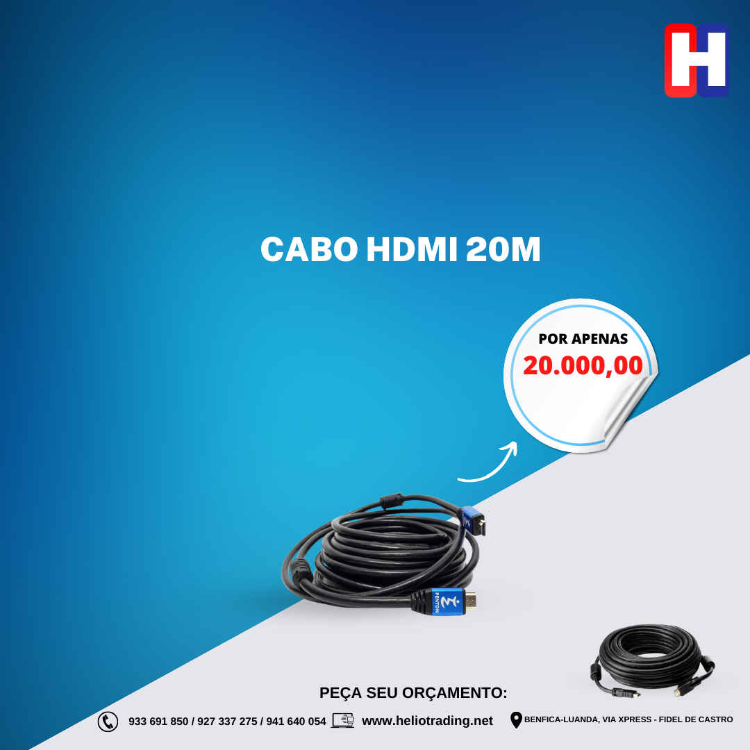 CABO HDMI 20M