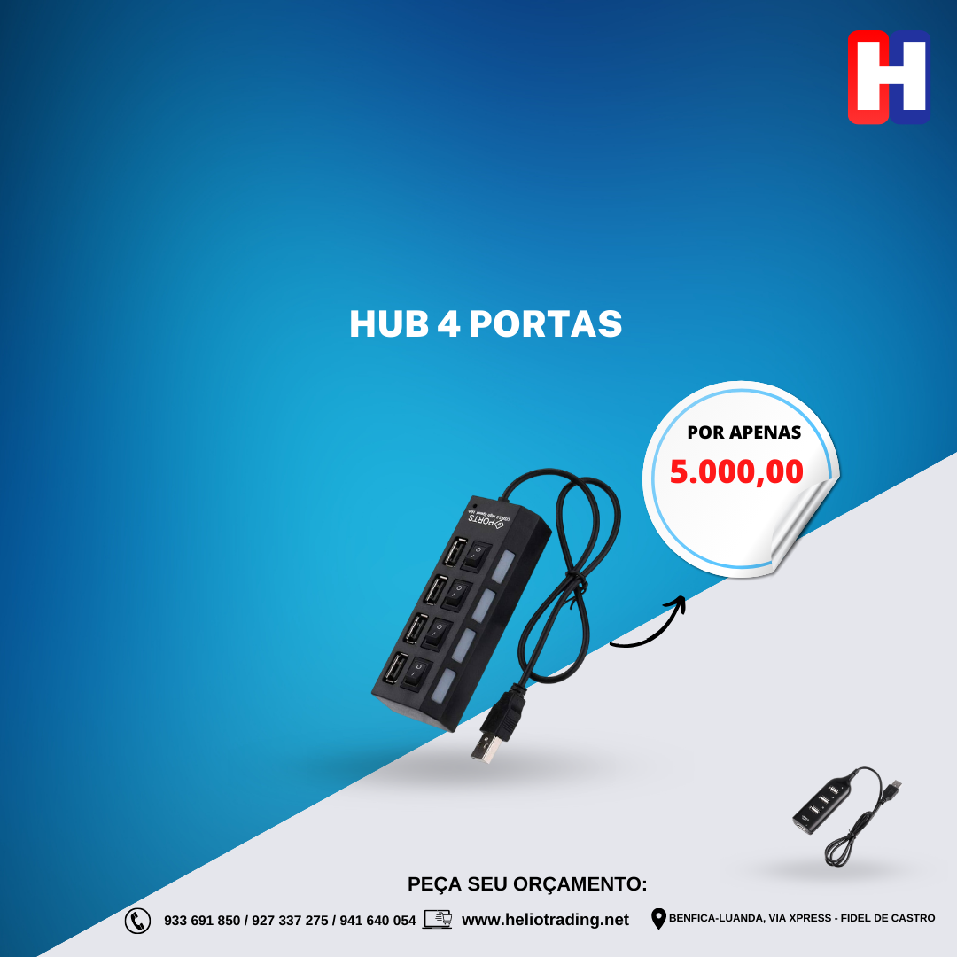 HUB 4 PORTAS