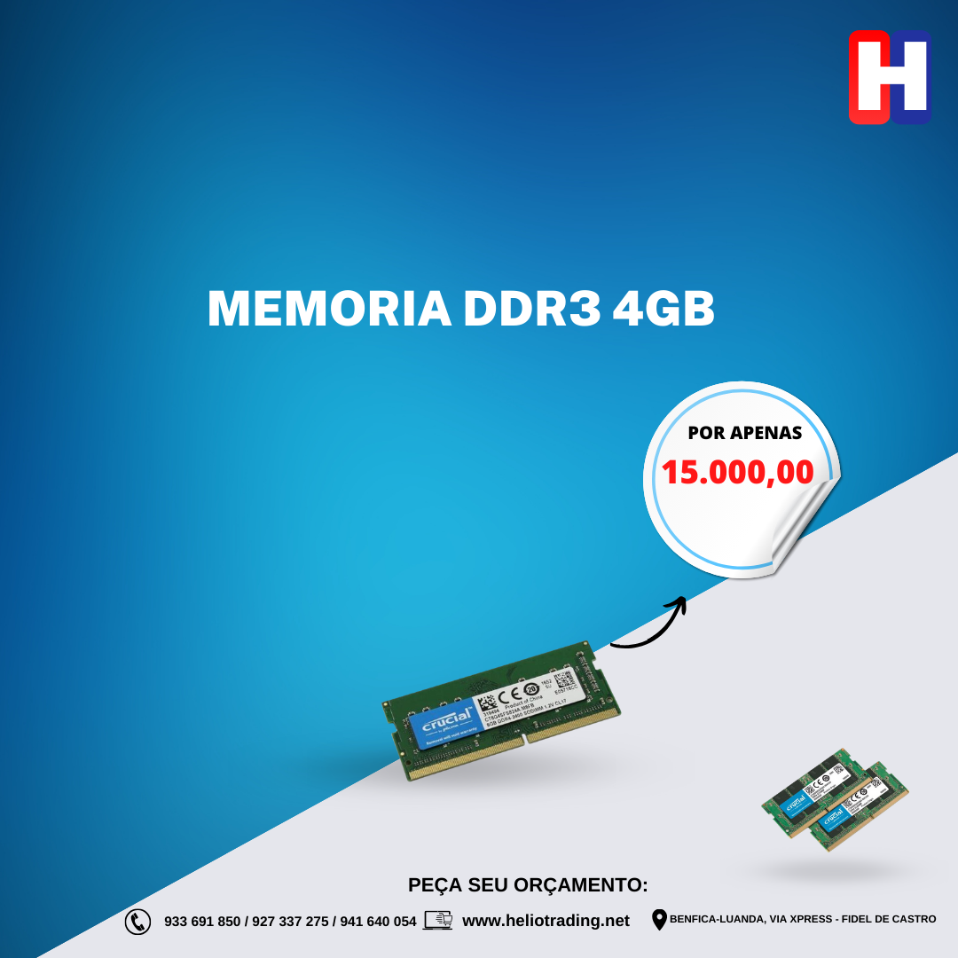 MEMORIA DDR3 4GB