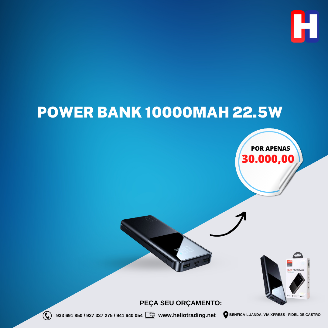 POWER BANK 10000MAH 22.5W