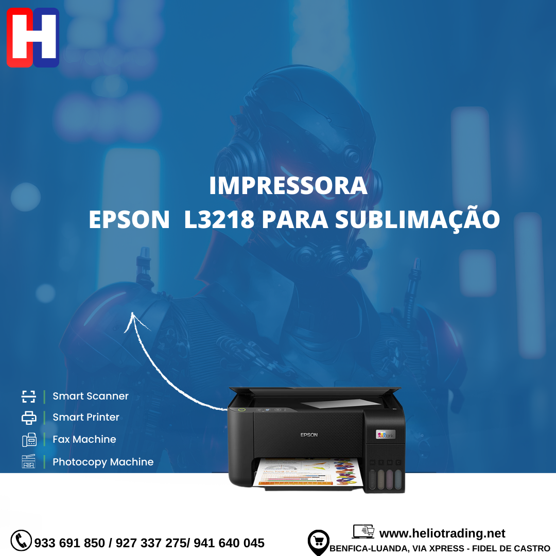 IMPRESSORA EPSON L3218 PARA SUBLIMAÇÃO