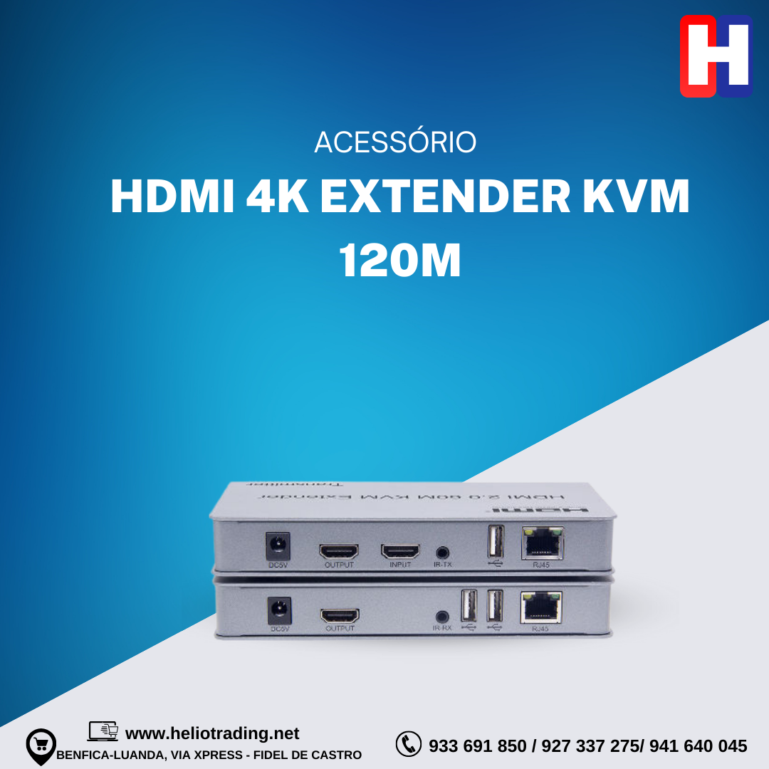 HDMI 4K EXTENDER KVM 120M