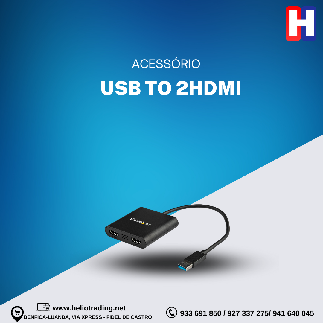 USB TO 2HDMI