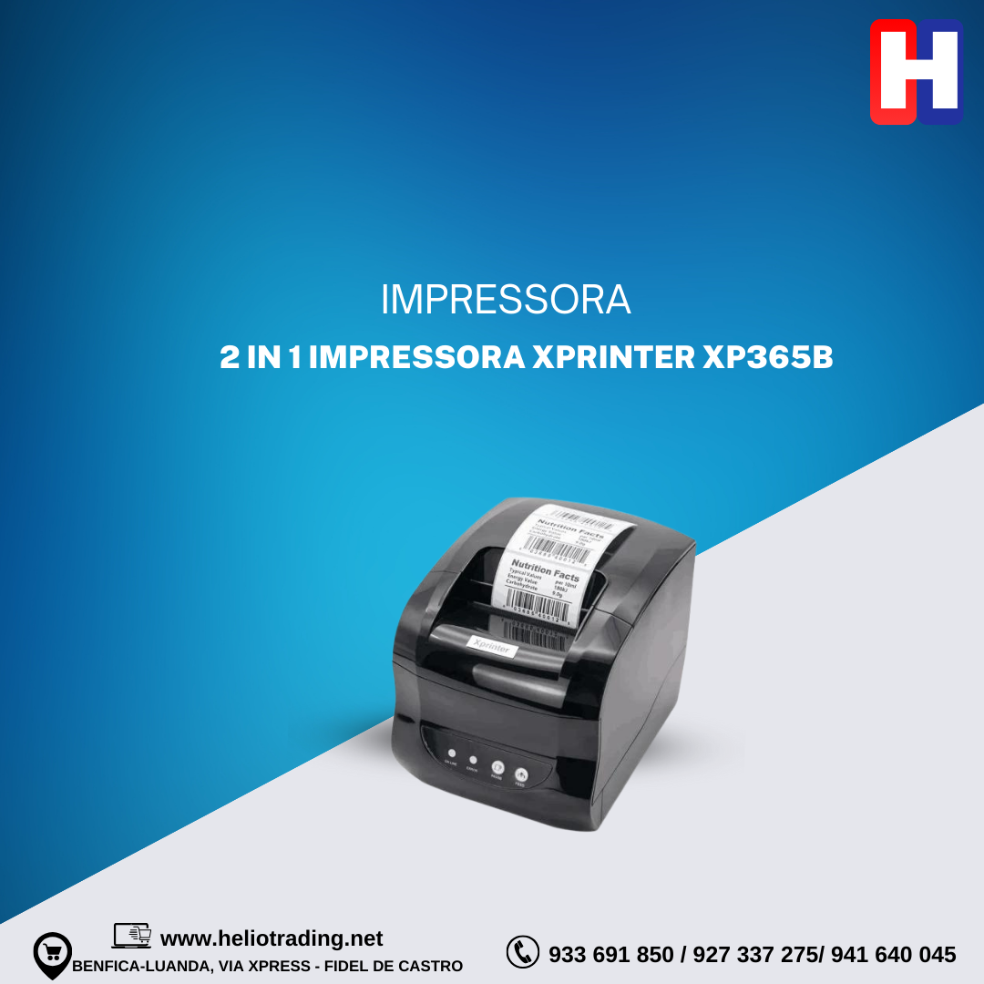 2 IN 1 IMPRESSORA XPRINTER XP365B