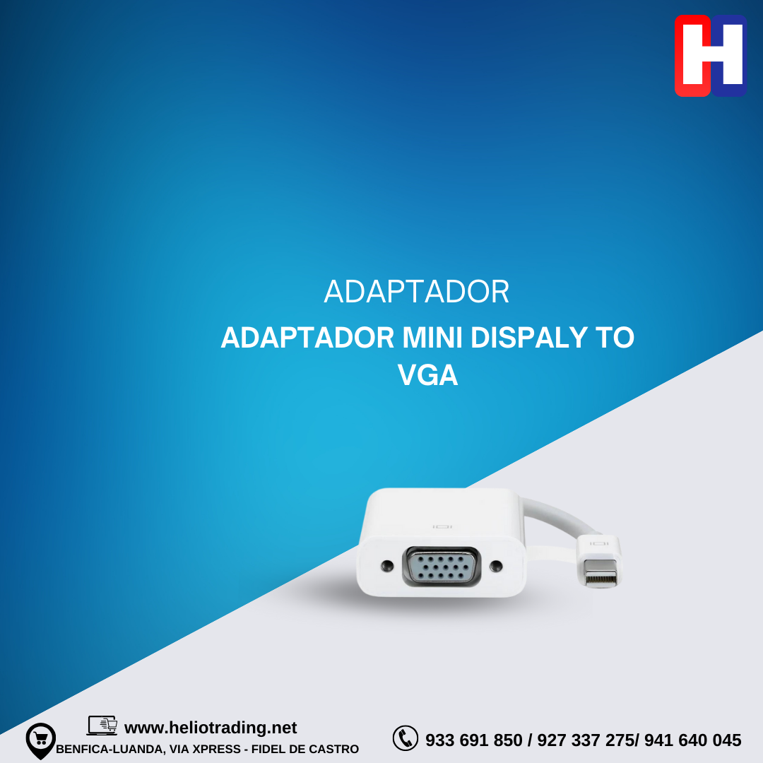 ADAPTADOR MINI DISPALY TO VGA