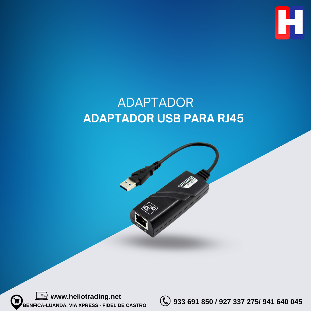 ADAPTADOR USB PARA RJ45