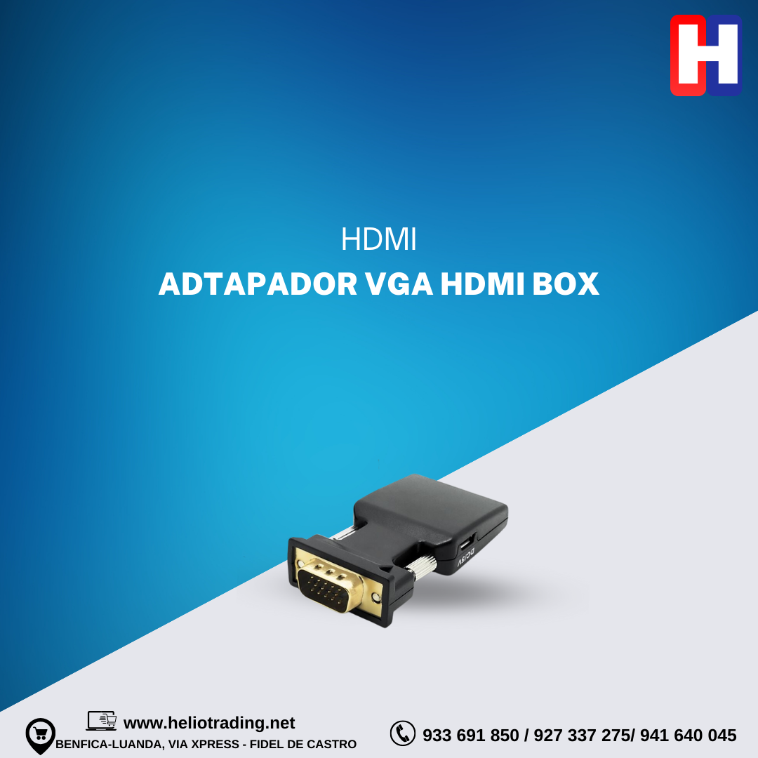 ADTAPADOR VGA HDMI BOX