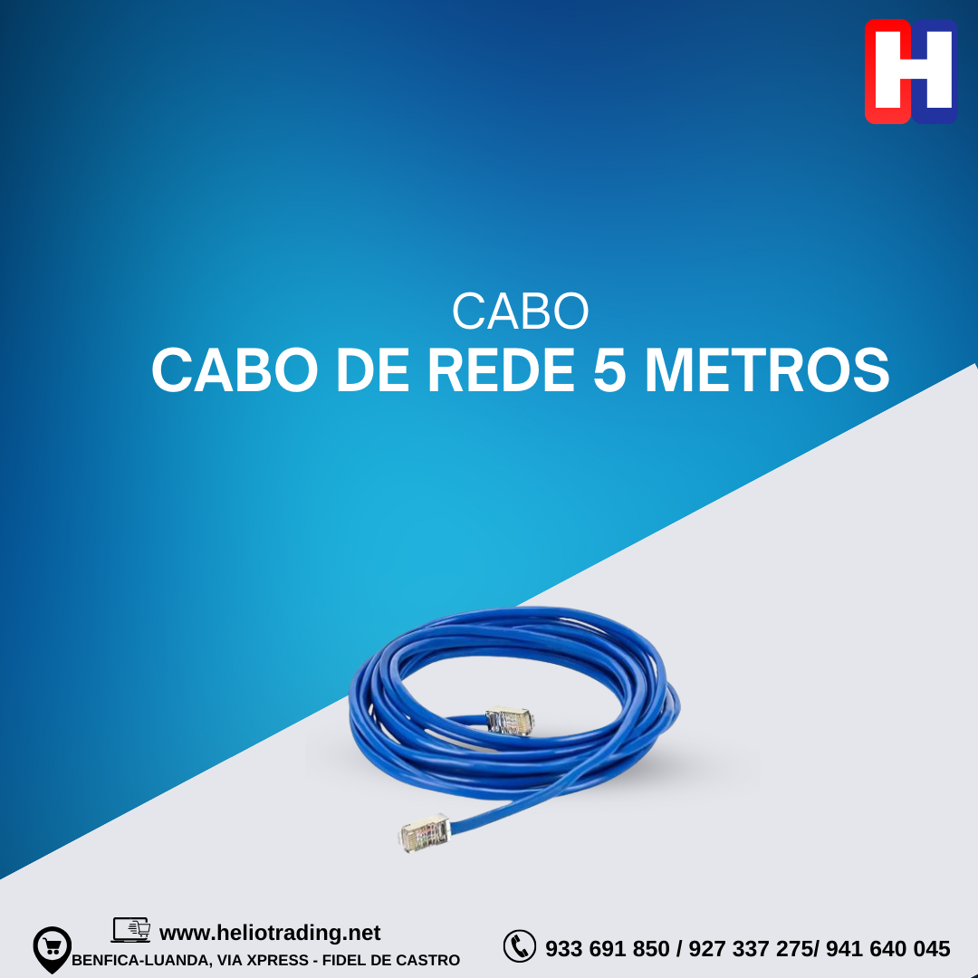 CABO DE REDE 5 METROS