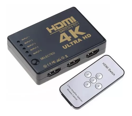 SWICTH HDMI 4K 5  ENTRADAS