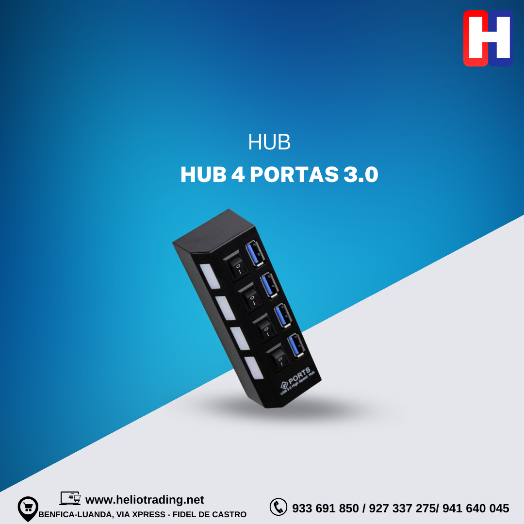 HUB 4 PORTAS 3.0