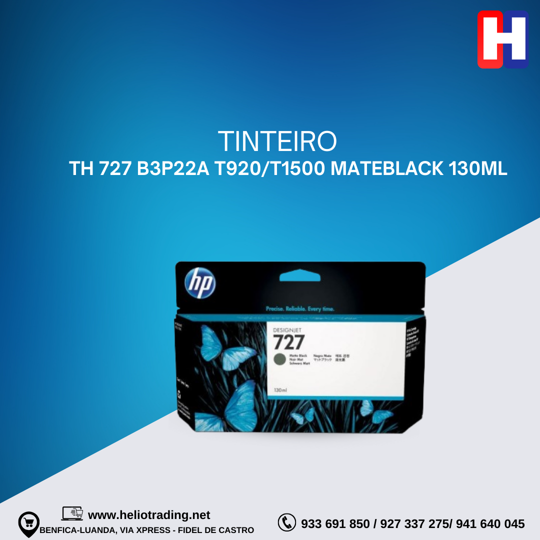 TH 727 B3P22A T920/T1500 MATEBLACK 130ML