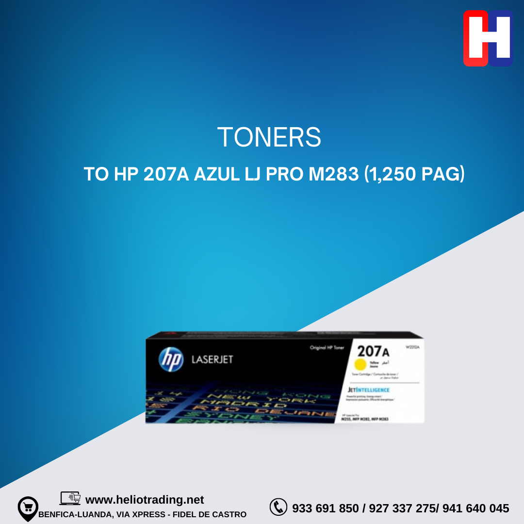 TO HP 207A AZUL LJ PRO M283 (1,250 PAG)