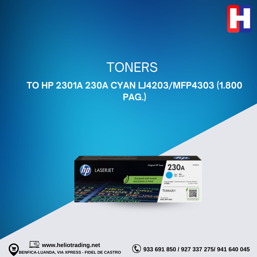 TO HP 2301A 230A CYAN LJ4203/MFP4303 (1.800 PAG.)