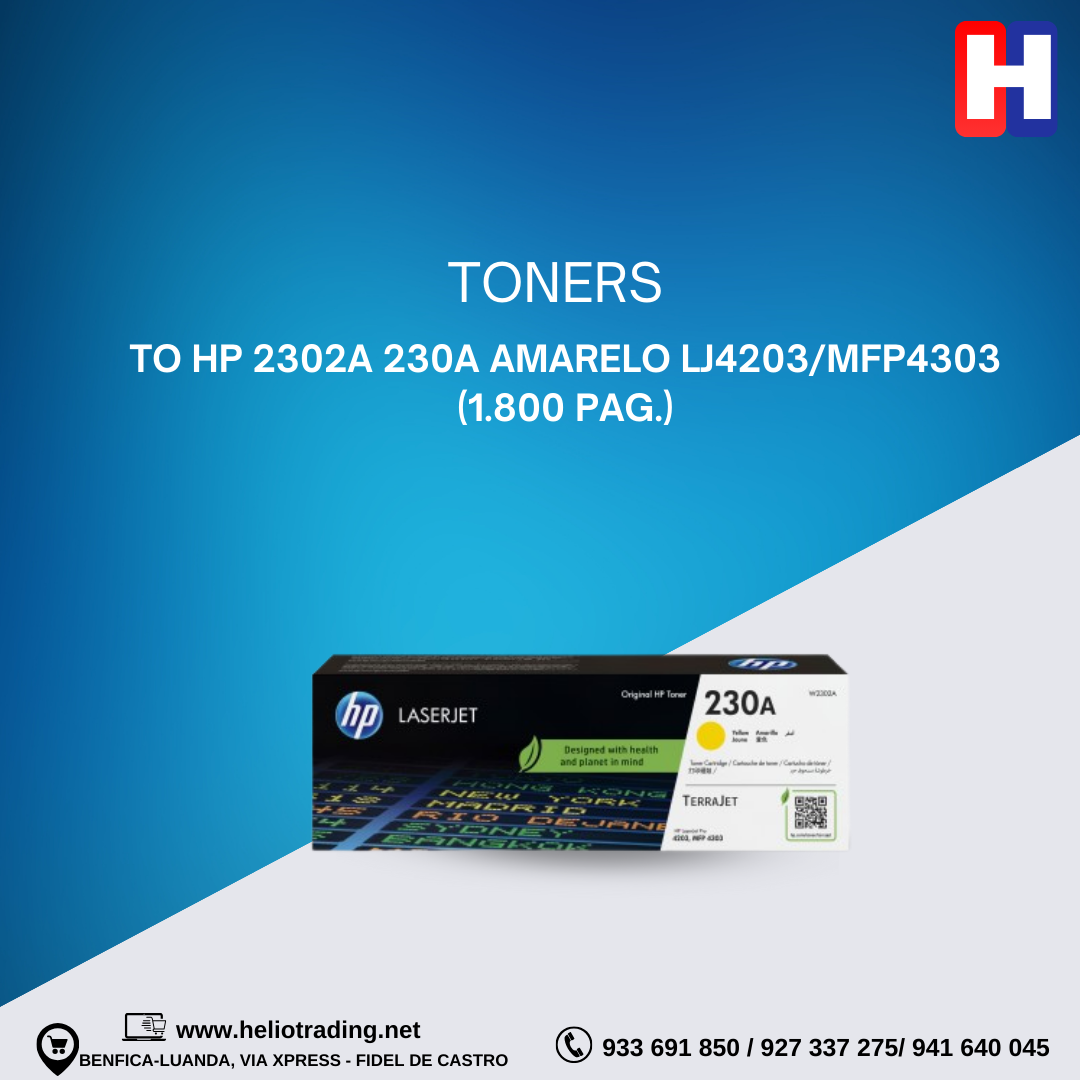 TO HP 2302A 230A AMARELO LJ4203/MFP4303 (1.800 PAG.)