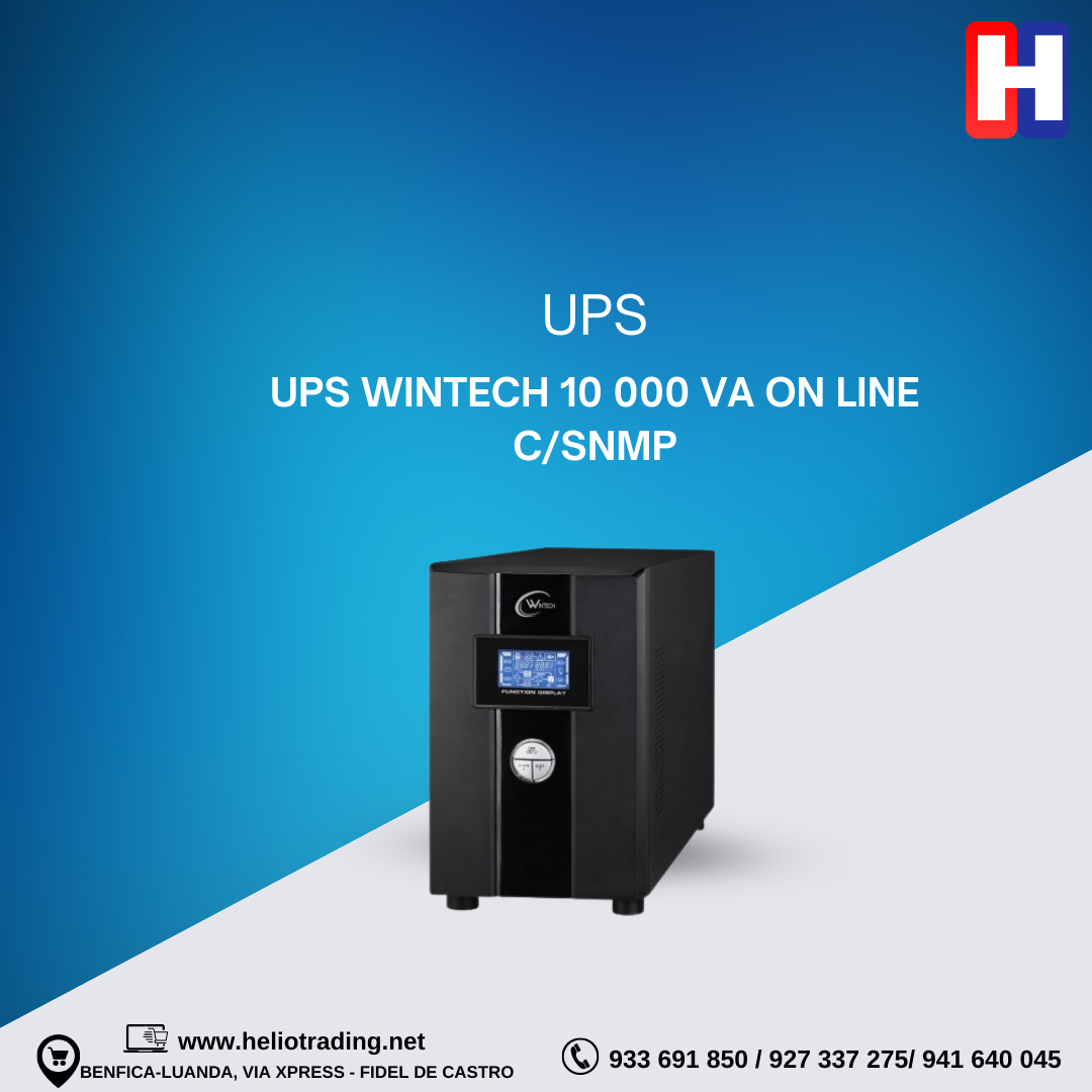 UPS WINTECH 10 000 VA ON LINE C/SNMP