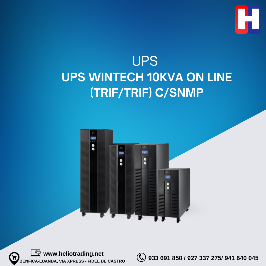 UPS WINTECH 10KVA ON LINE (TRIF/TRIF) C/SNMP