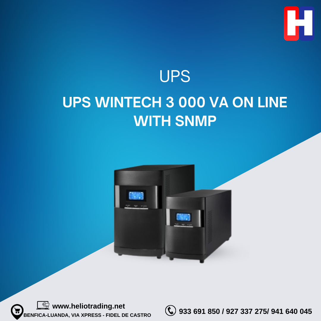 PS WINTECH 3 000 VA ON LINE WITH SNMP