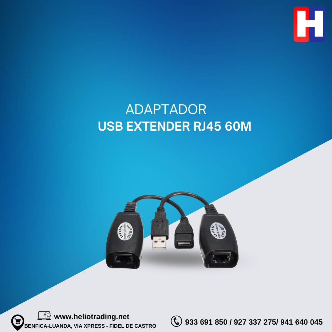 USB EXTENDER RJ45 60M