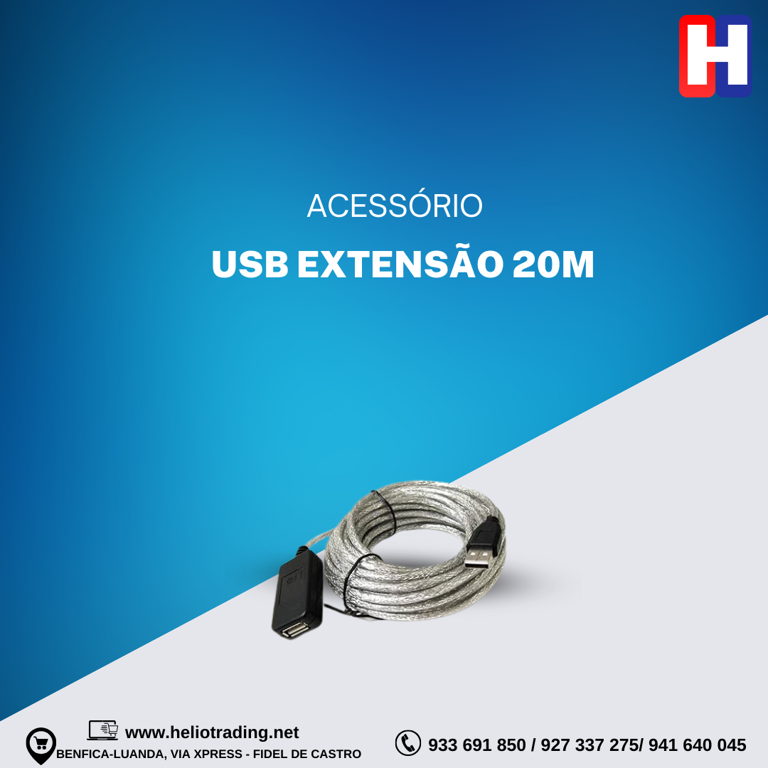 USB EXTENSÃO 20M