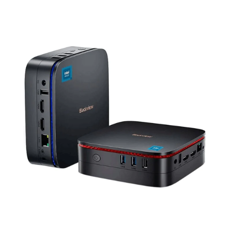 MINI PC BLACKVIEW MP60 N5095 W11 PRO 16GB+512 GB M,2SS WI-FI PRETO