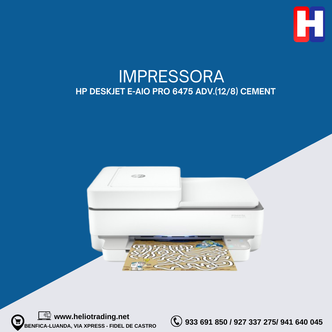 HP DESKJET E-AIO PRO 6475 ADV.(12/8) CEMENT