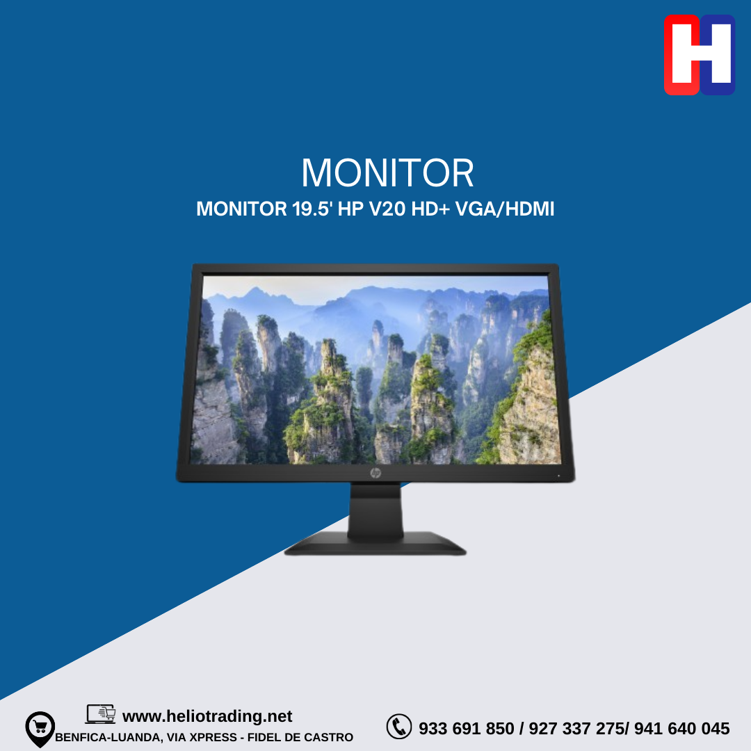 MONITOR 19.5′ HP V20 HD+ VGA/HDMI