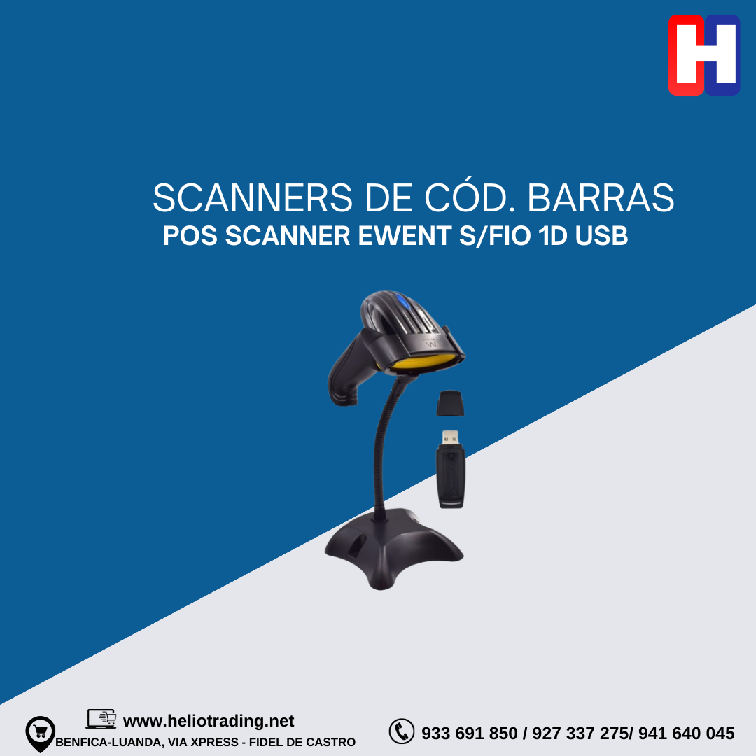 POS SCANNER EWENT S/FIO 1D USB