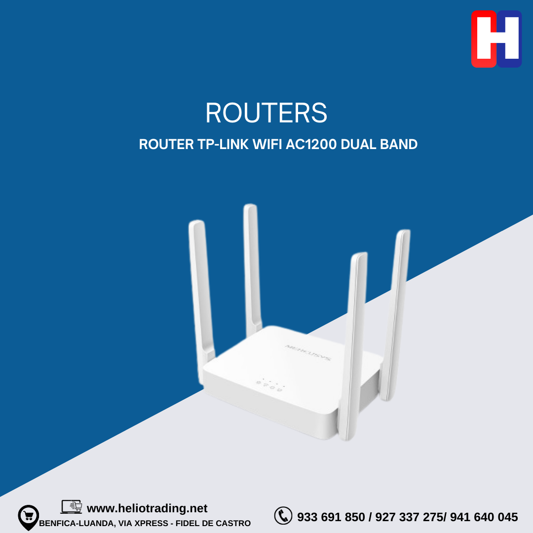 ROUTER TP-LINK WIFI AC1200 DUAL BAND