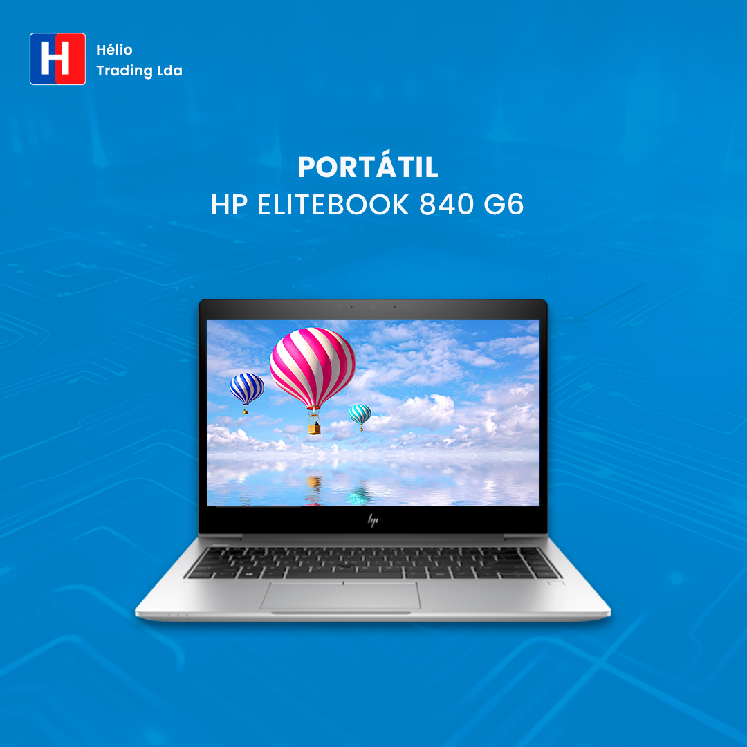 COMPUTADOR PORTÁTIL – HP ELITEBOOK 840 G6 – CORE i5 (8ª GERAÇÃO) – 8GB.RAM – 256GB.SSD